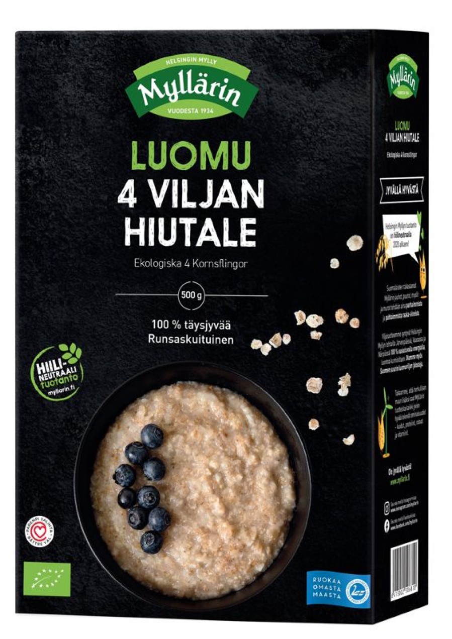 Elintarvikkeet Kespro | Myllarin 500G Luomu 4-Viljanhiutale