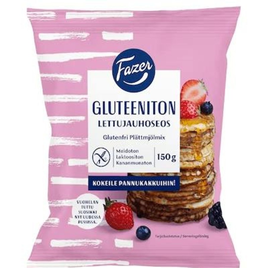 Elintarvikkeet Kespro | Fazer Gluteeniton Lettujauhoseos 150G