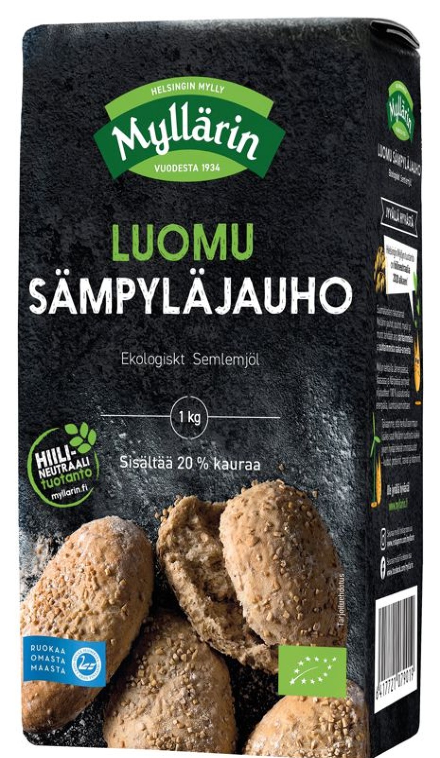 Elintarvikkeet Kespro | Myllarin 1Kg Luomu Sampylajauho