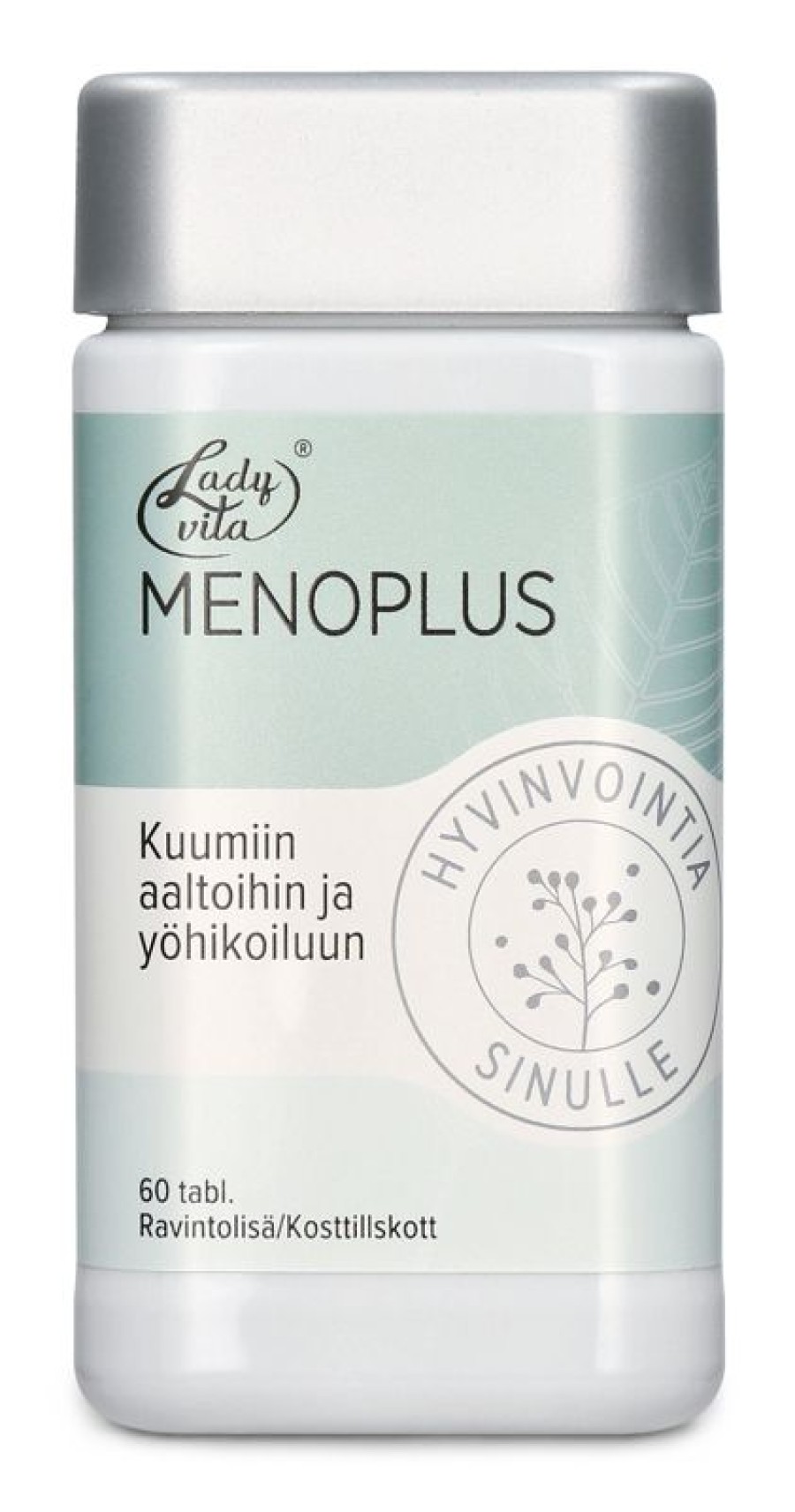 Elintarvikkeet Orkla | Ladyvita Menoplus Ravintolisa Puna-Apila-Humala-Vitamiinitabletti 60 T