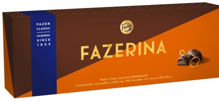 Joulu 2023 Fazer Makeiset | Fazer Fazerina Appelsiinitryffeli Suklaakonvehti 350G