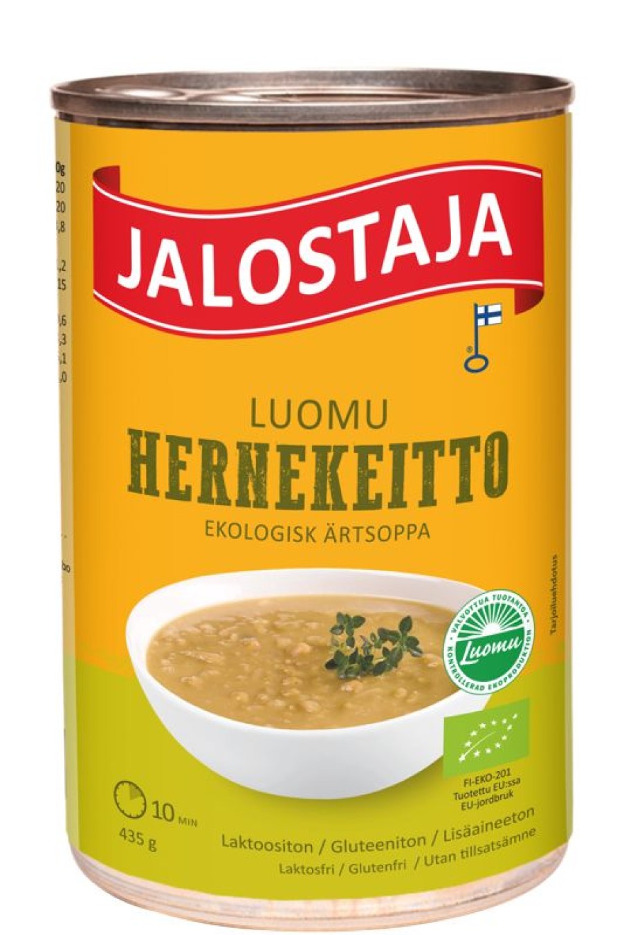 Elintarvikkeet Jalostaja | Jalostaja Luomu Hernekeittoa 435G