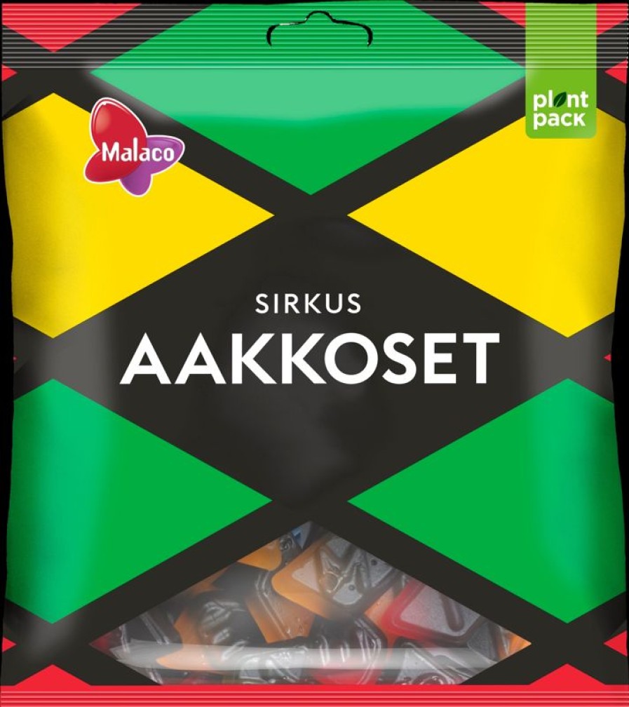 Elintarvikkeet Kespro | Malaco Aakkoset Sirkus Makeissekoitus 340G