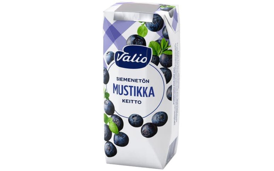 Elintarvikkeet Valio | Valio Mustikkakeitto 250 G Siemeneton