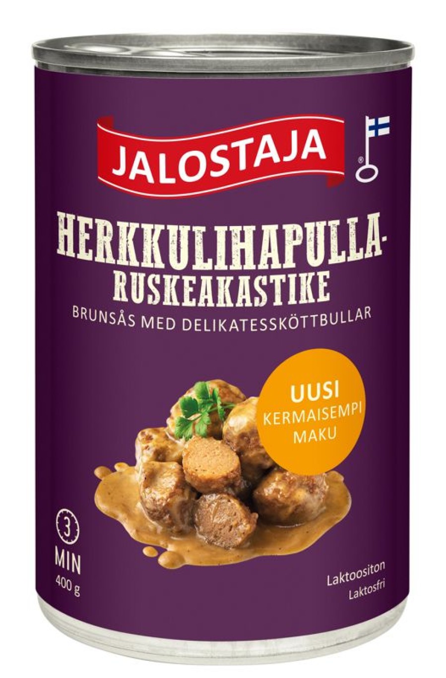 Elintarvikkeet Jalostaja | Jalostaja Herkkulihapullaruskeakastike 400G