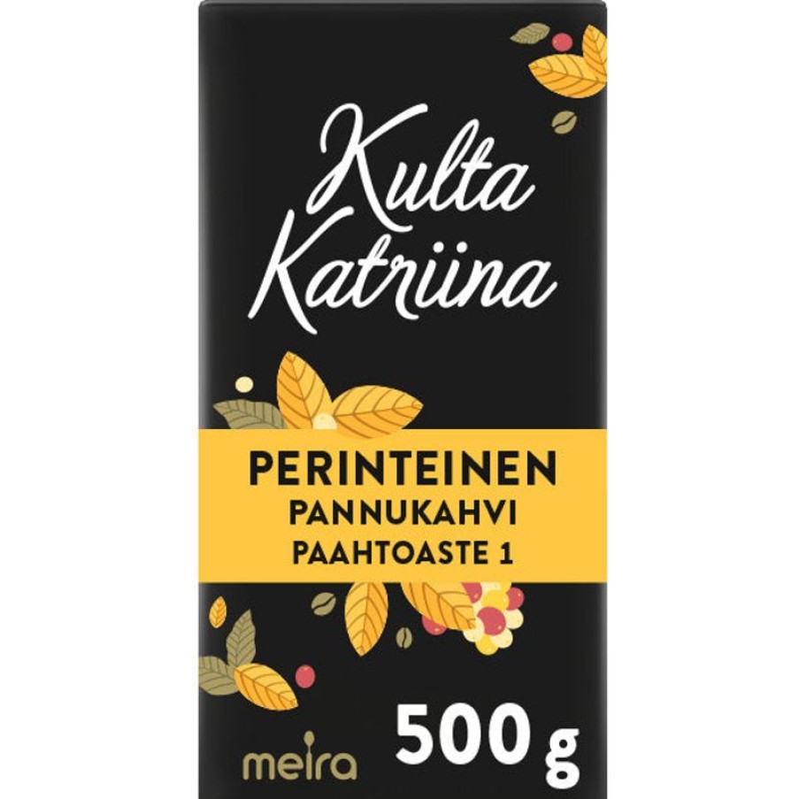 Elintarvikkeet Kespro | Kulta Katriina Perinteinen Pannukahvi 500G