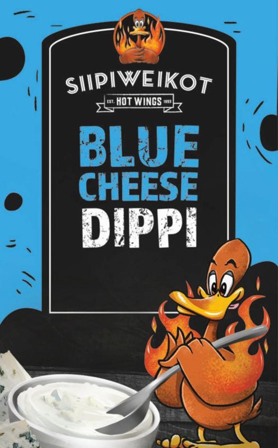 Elintarvikkeet Kespro | Siipiweikot Blue Cheese Dippijauhe 20G