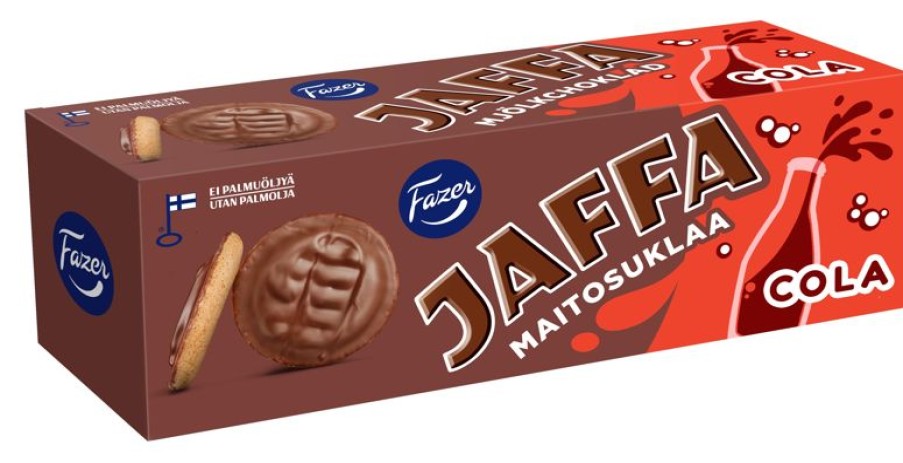 Leipomotuotteet Fazer Makeiset | Fazer Jaffa Maitosuklaa Cola Leivoskeksi 150 G