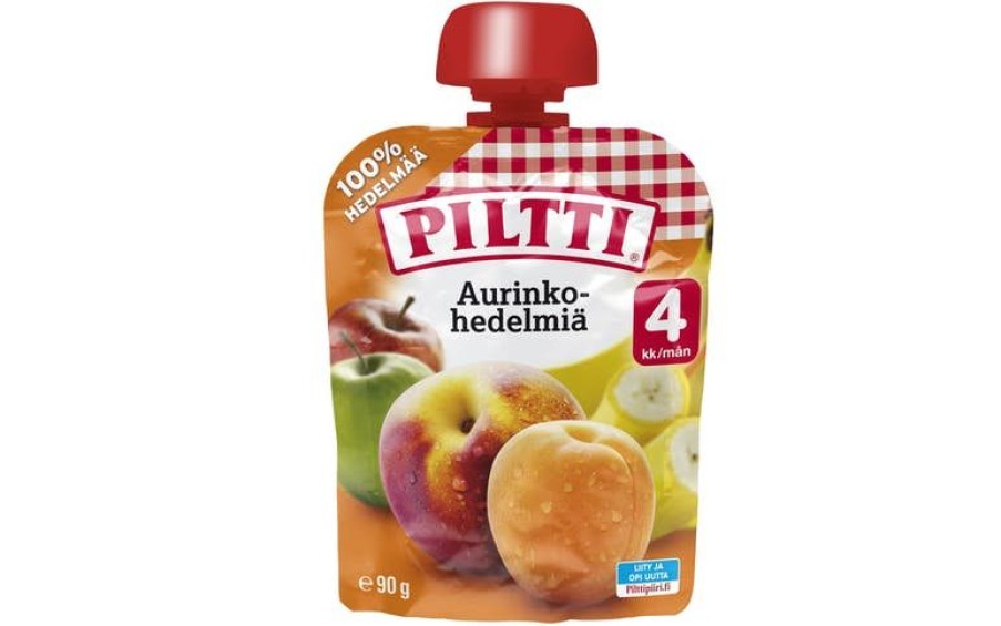 Lapsille Kespro | Piltti 90G Aurinkohedelmia Hedelmasose 4Kk Annospussi 8Kpl Monipakkaus