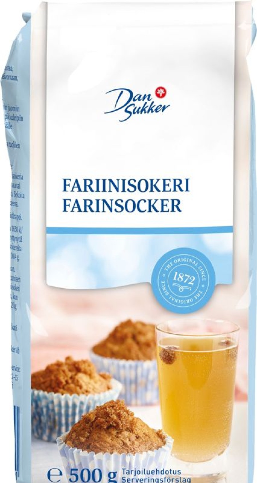 Elintarvikkeet Kespro | Dansukker Fariinisokeri 500G