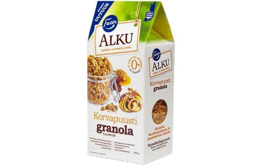 Elintarvikkeet Kespro | Fazer Alku Korvapuustigranola 375 G