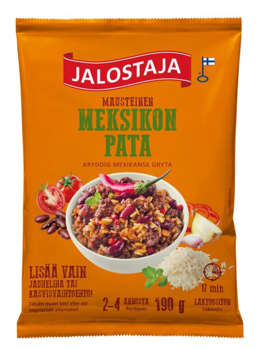 Elintarvikkeet Jalostaja | Jalostaja Mausteinen Meksikonpata 190G