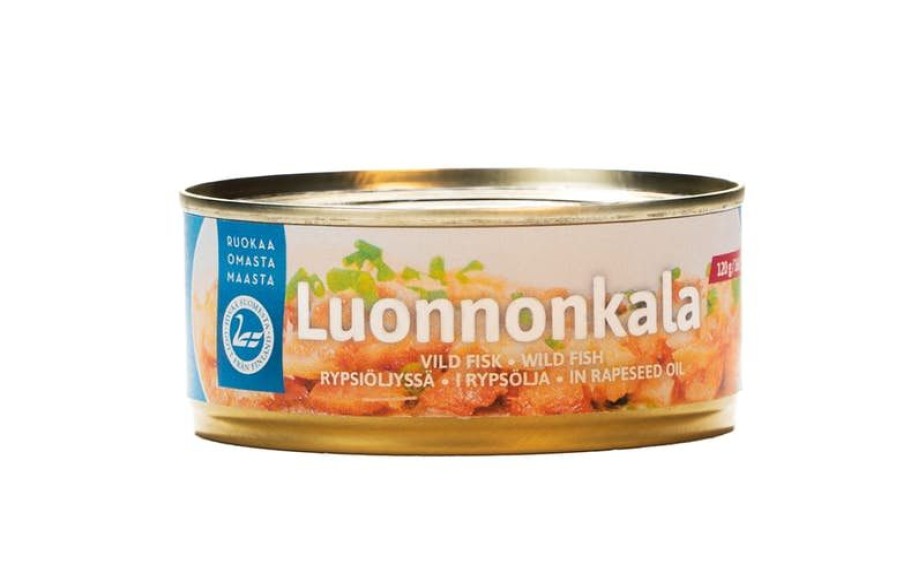 Elintarvikkeet Pielisen | Pielisen Kalajaloste Oy Luonnonkala Rypsioljyssa 160G/120G