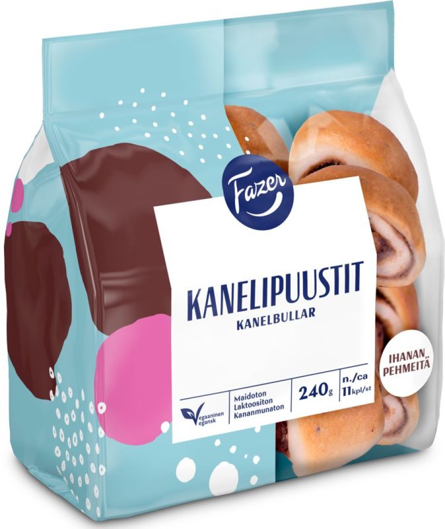 Leipomotuotteet Fazer leipomot | Fazer Kanelipuustit 240G, Pulla