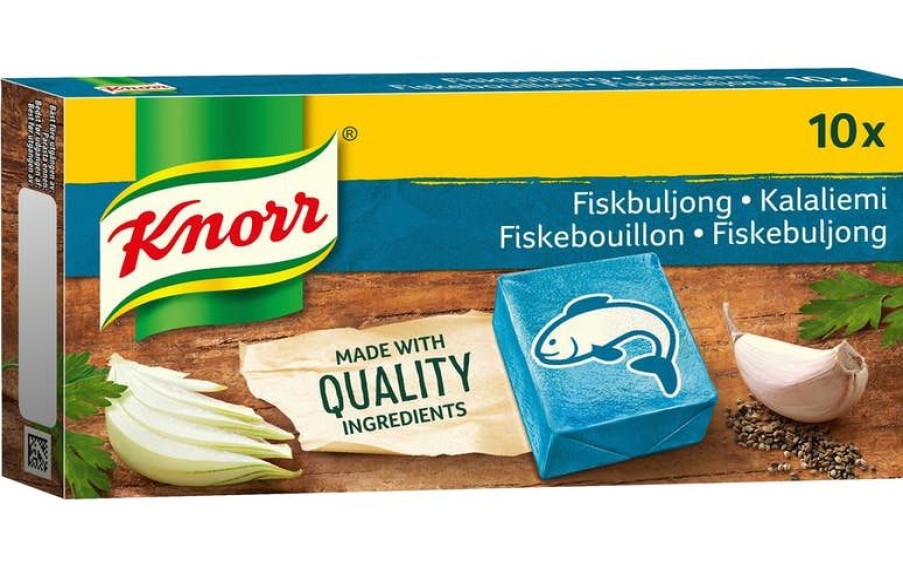 Elintarvikkeet Kespro | Knorr Liemikuutio Kala 10X10G