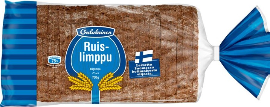 Leipomotuotteet Fazer leipomot | Oululainen Ruislimppu 700G, Limppu