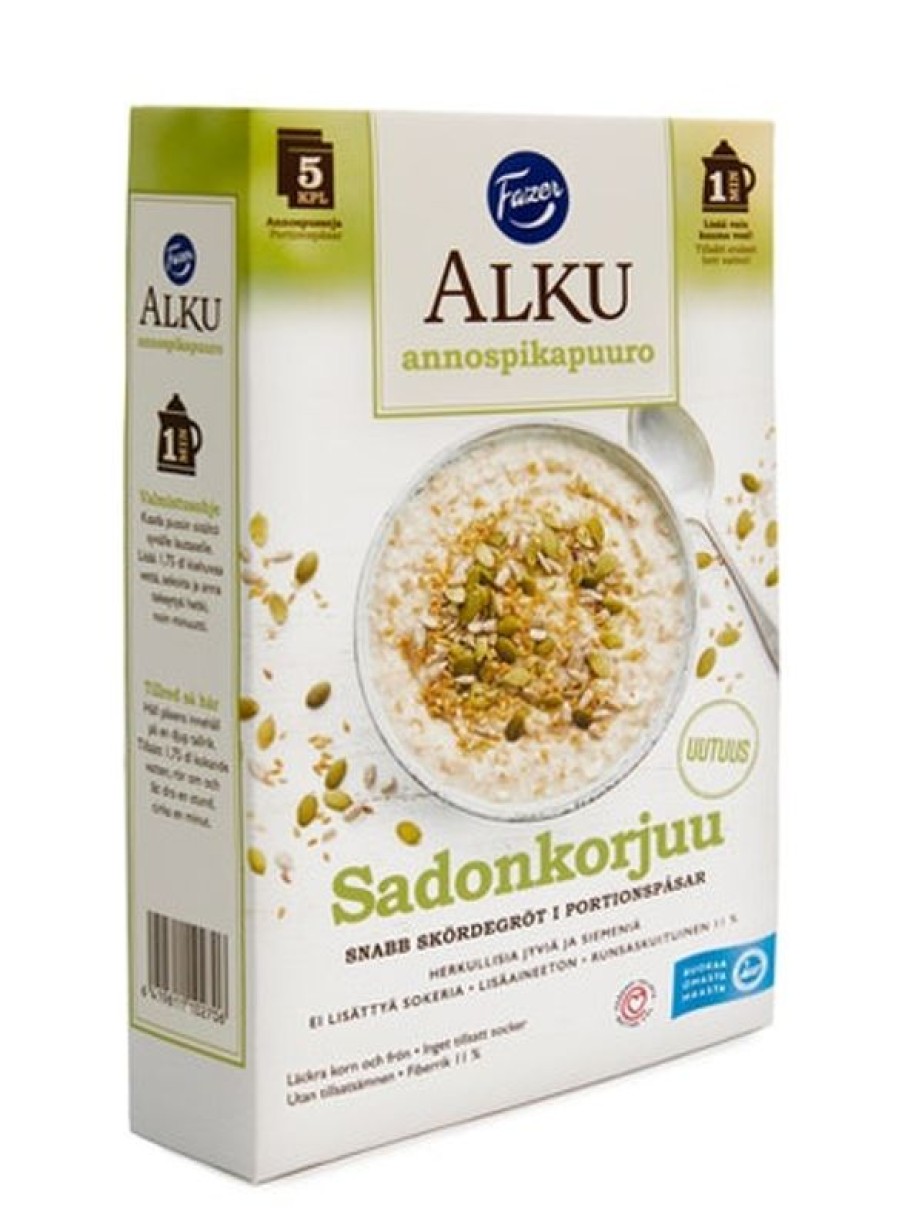 Elintarvikkeet Kespro | Fazer Alku Sadonkorjuu Annospikapuuro 200 G (5 X 40 G)