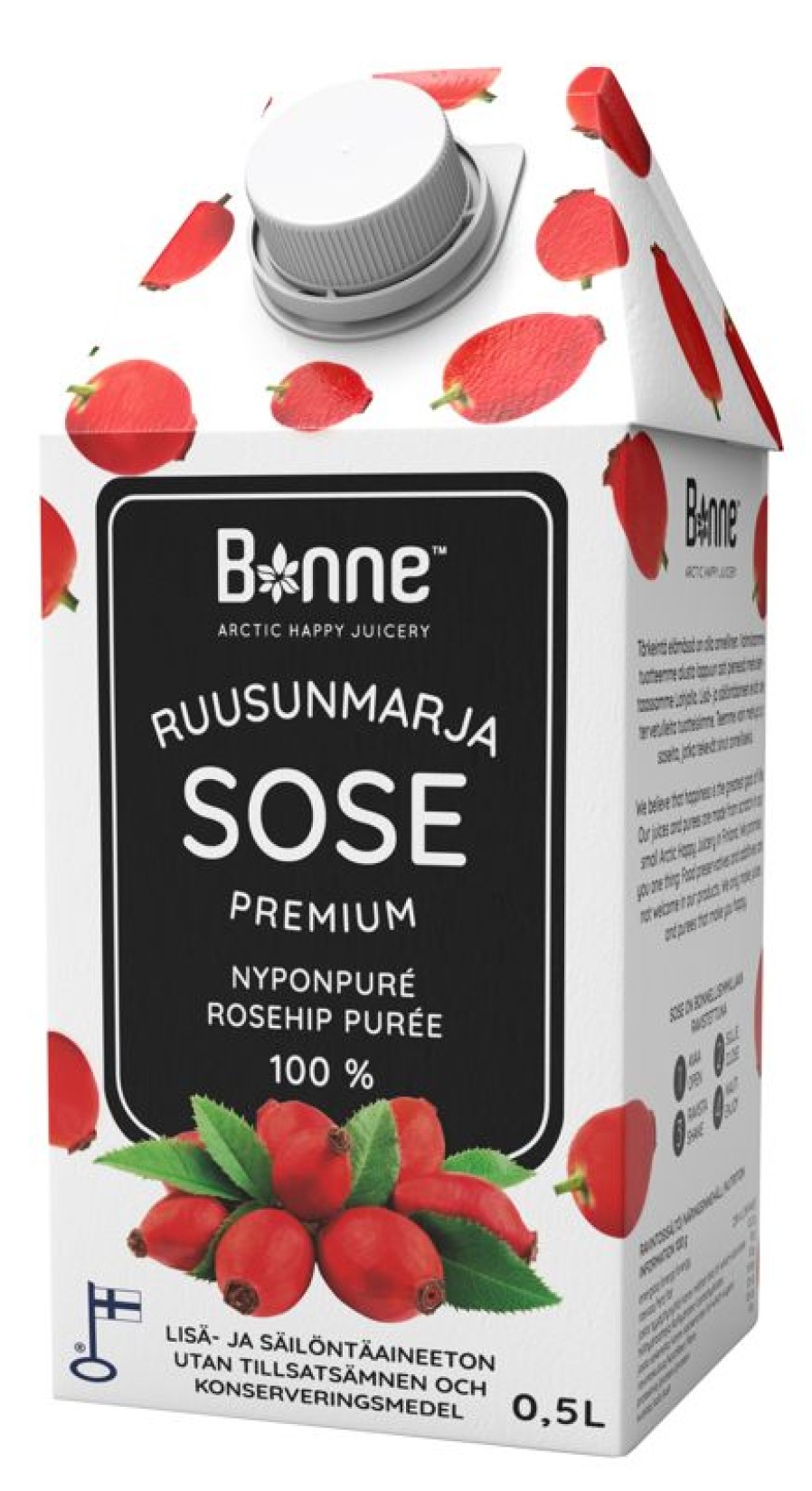 Elintarvikkeet Kespro | Bonne Premium Ruusunmarjasose 100% 0,5L