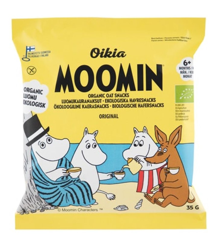 Elintarvikkeet Kespro | Oikia Moomin Luomukauranaksu 35 G