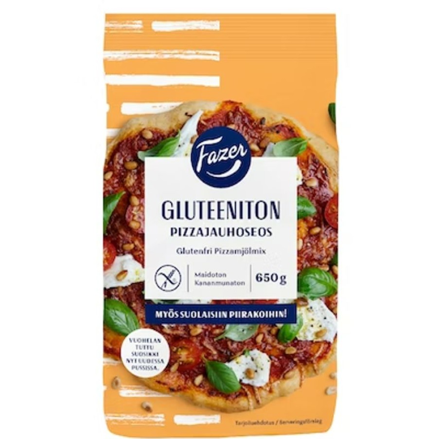 Elintarvikkeet Kespro | Fazer Gluteeniton Pizzajauhoseos 650G