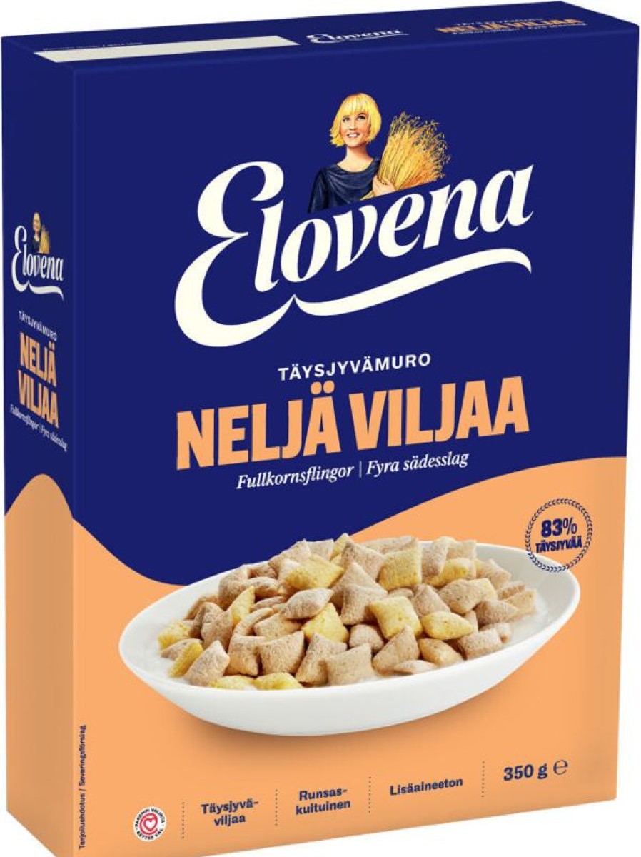 Elintarvikkeet Kespro | Elovena 350G 4-Viljan Taysjyvamuro