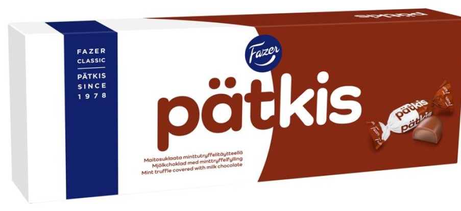 Joulu 2023 Fazer Makeiset | Fazer Patkis Minttutryffeli Suklaakonvehti 320G