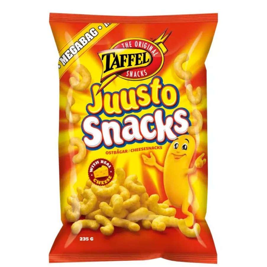 Elintarvikkeet Kespro | Taffel Juustosnacks Maustettu Snacks 235G