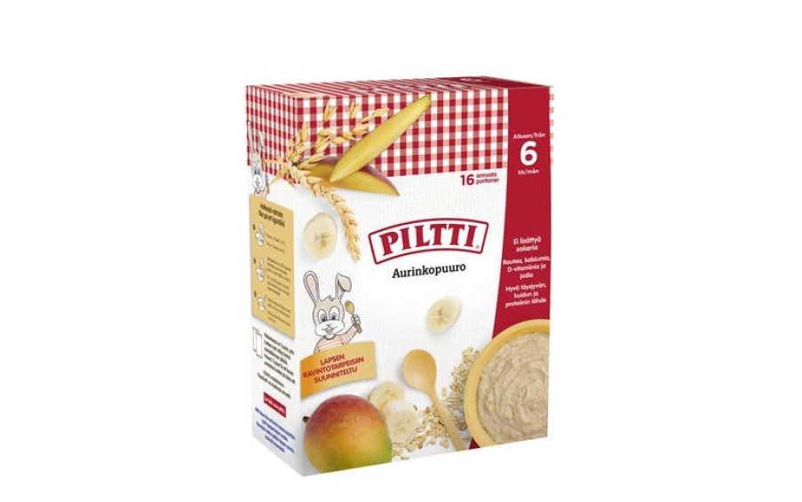 Lapsille Kespro | Piltti 2X240G Aurinkopuuro Puurojauhe 6Kk